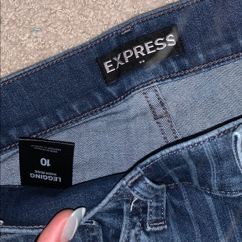 Express High Rise Jeans - Picture 6 of 6
